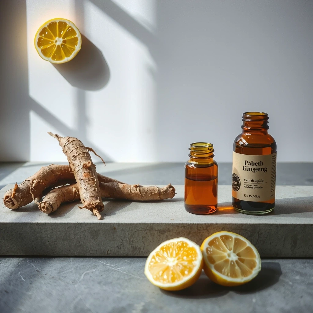 Frische Ginseng Wurzeln